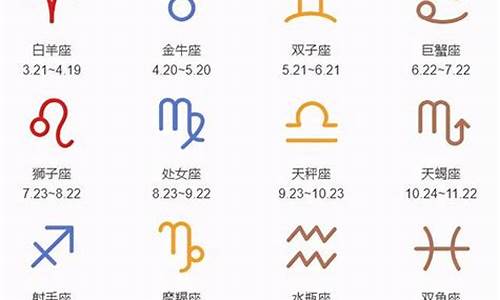 星座月份表 12星座配对图_星座月份表