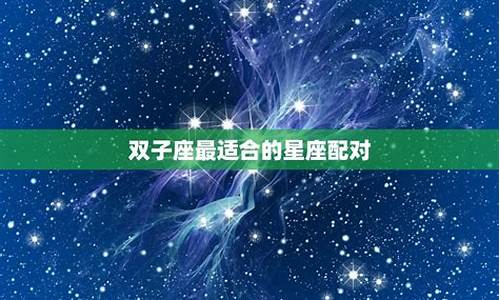 所有星座配对中最适合的一对_所有的星座最配什么座?